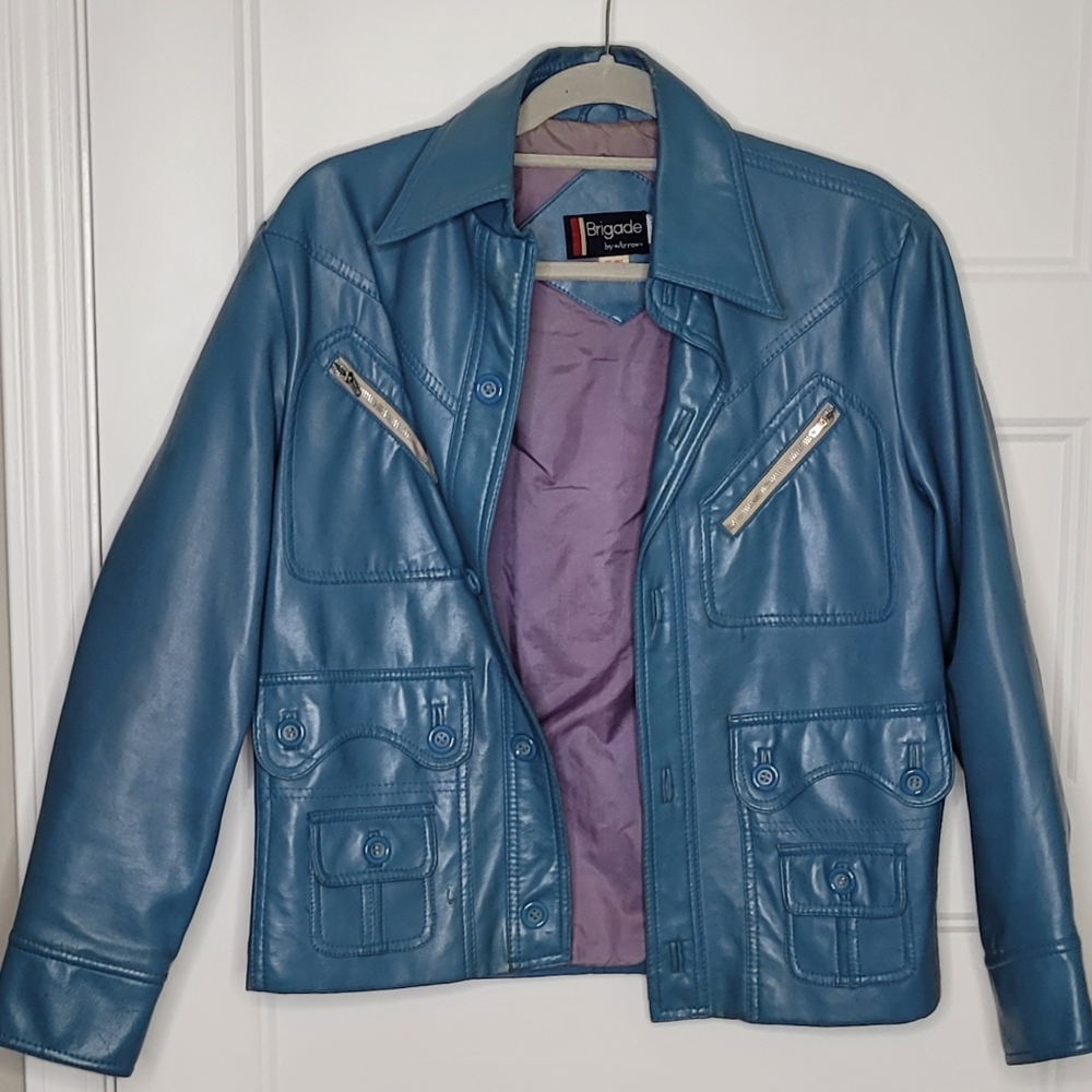 Vintage Vinyl Brigade by Arrow Mens S Jacket
